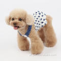 2021 Design de coração Cachorro Pet Spring Summer Dress